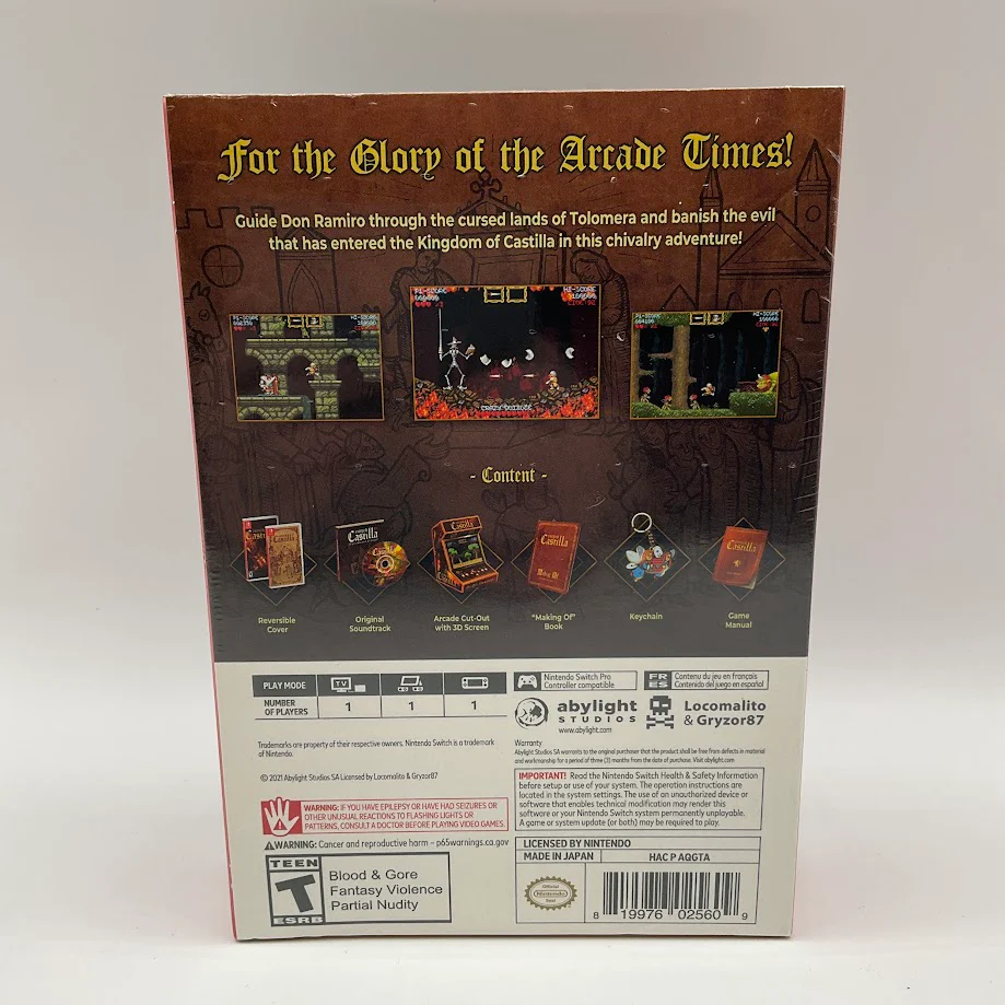 Cursed Castilla EX [Collector's Edition] Nintendo Switch *See Description* - Image 2