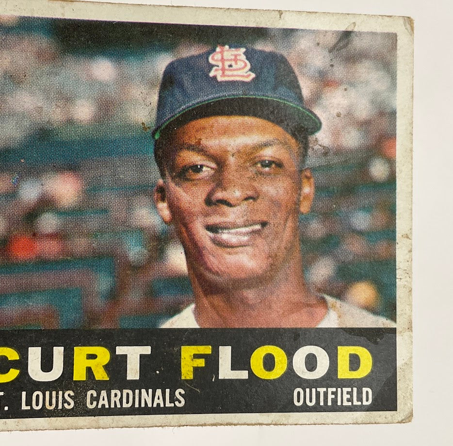 Curt Flood 1960 Topps #275 St. Louis Cardinals GD - Image 3