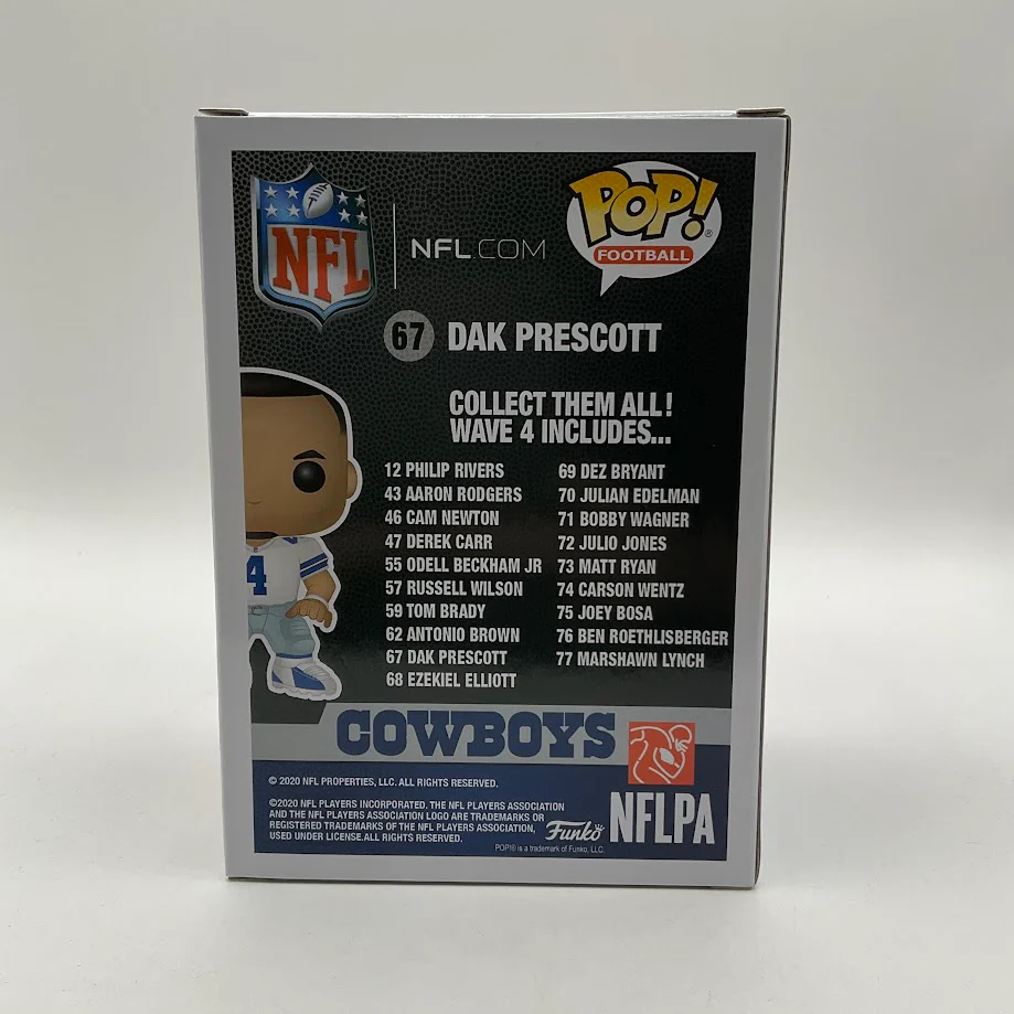 Dak Prescott Funko Pop! Dallas Cowboys #67 - Image 3