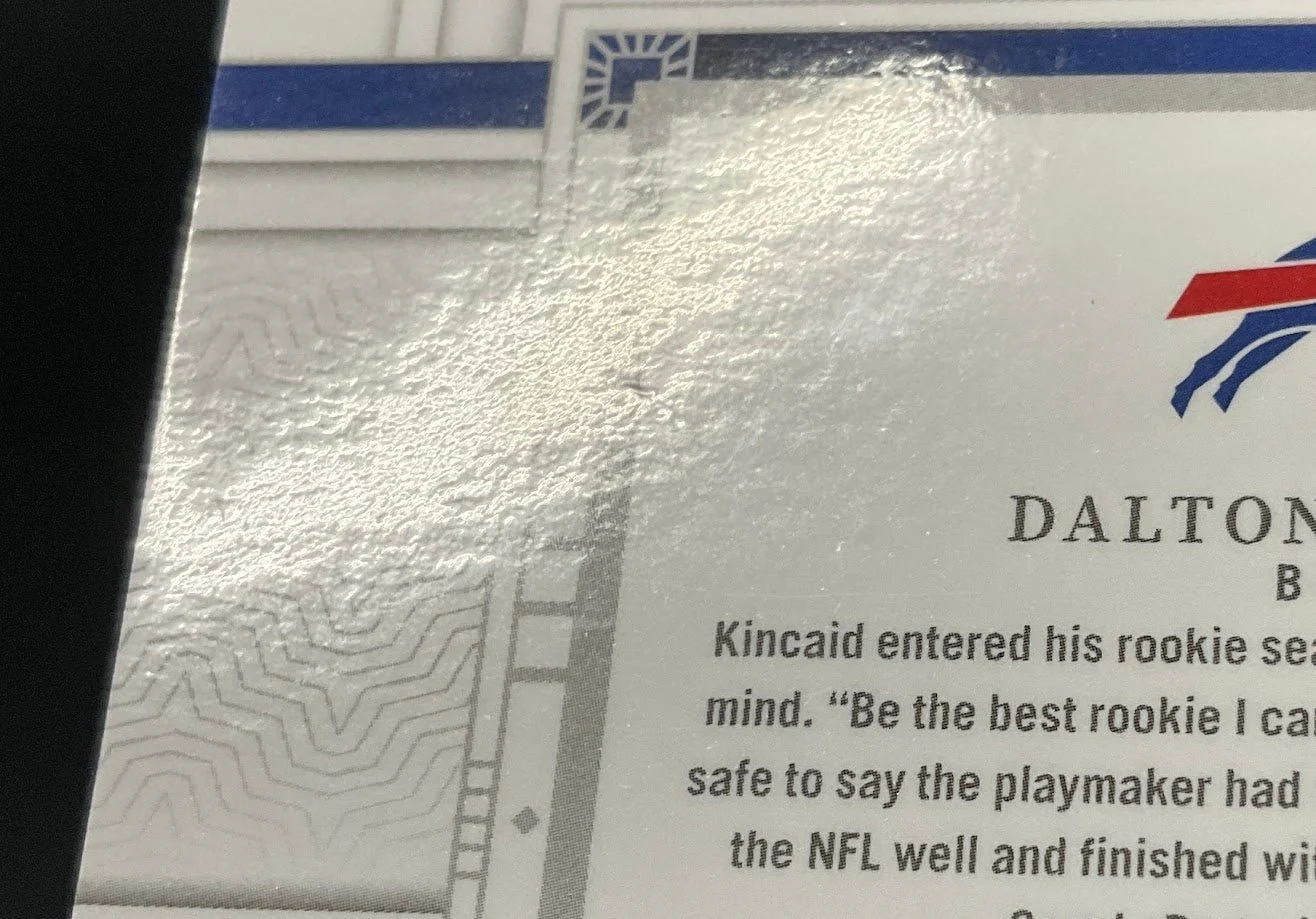 Dalton Kincaid 2023 Panini National Treasures Tremendous Treasures Swatch RC /25 - Image 3