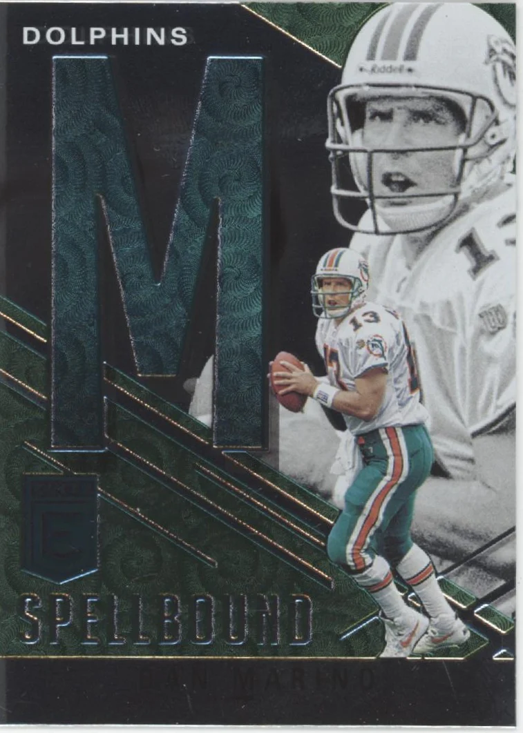Dan Marino 2021 Panini Donruss Elite Spellbound "MARINO" Lot - Image 2