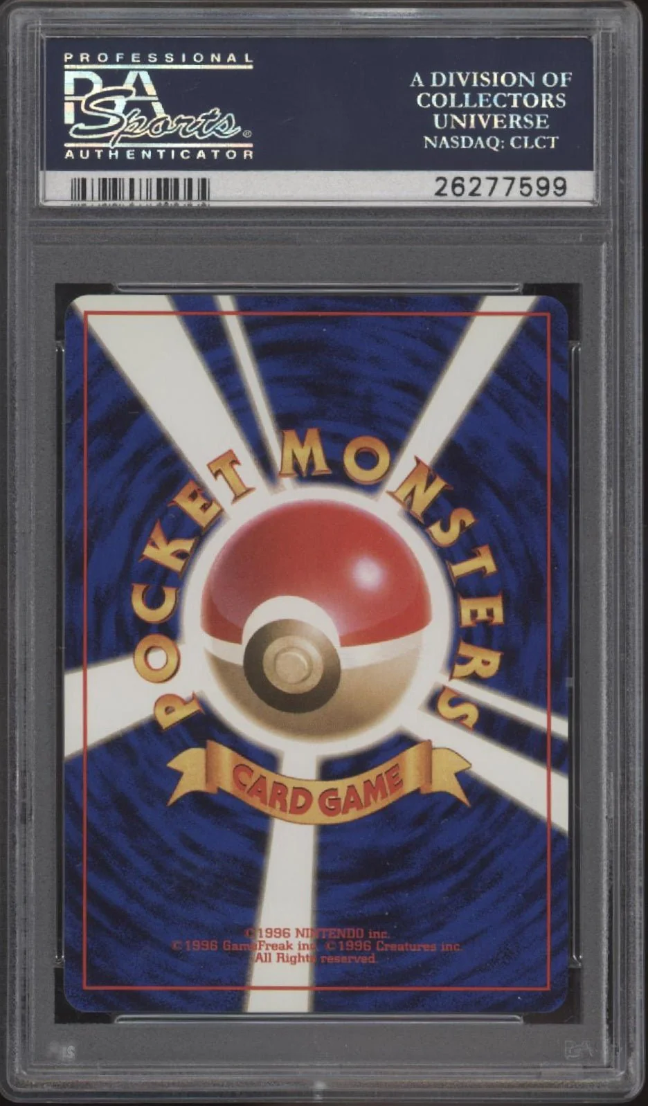 Dark Hypno Pokemon Team Rocket Holo Japanese #97 PSA 9 - Image 2