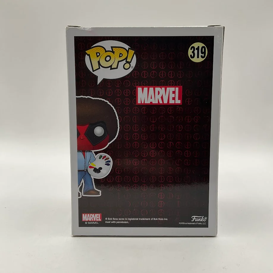 Deadpool as Bob Ross Funko Pop! Marvel #319 - Image 3