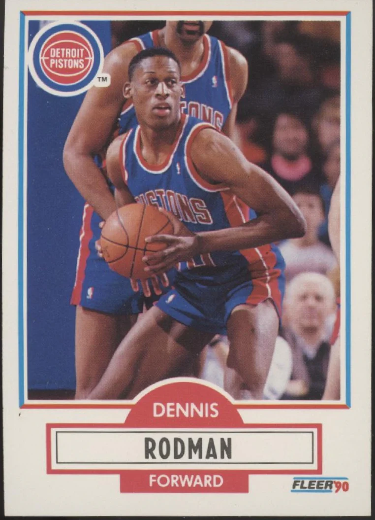Dennis Rodman Basketball Lot of 10