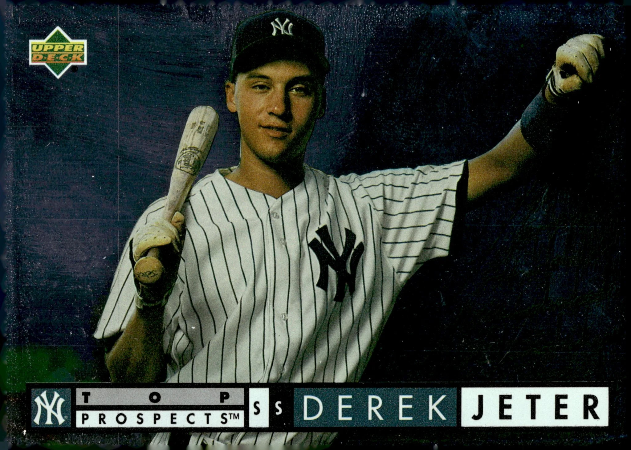 Derek Jeter 1994 Upper Deck Top Prospects #550 #2