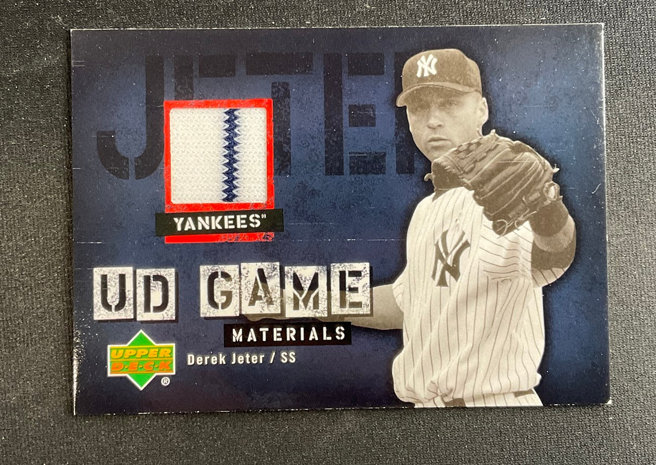 Derek Jeter 2006 Upper Deck Game Materials Swatch #UD-DJ - Image 3