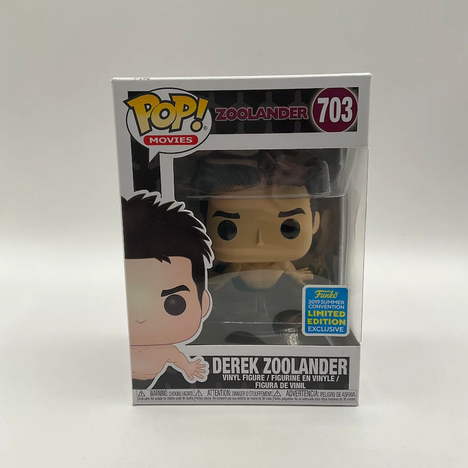 Derek Zoolander Funko Pop! Movies #703 2019 Summer Convention