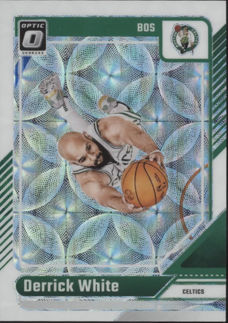 Derrick White 2024-25 Panini Donruss Optic White International 10/15 #62