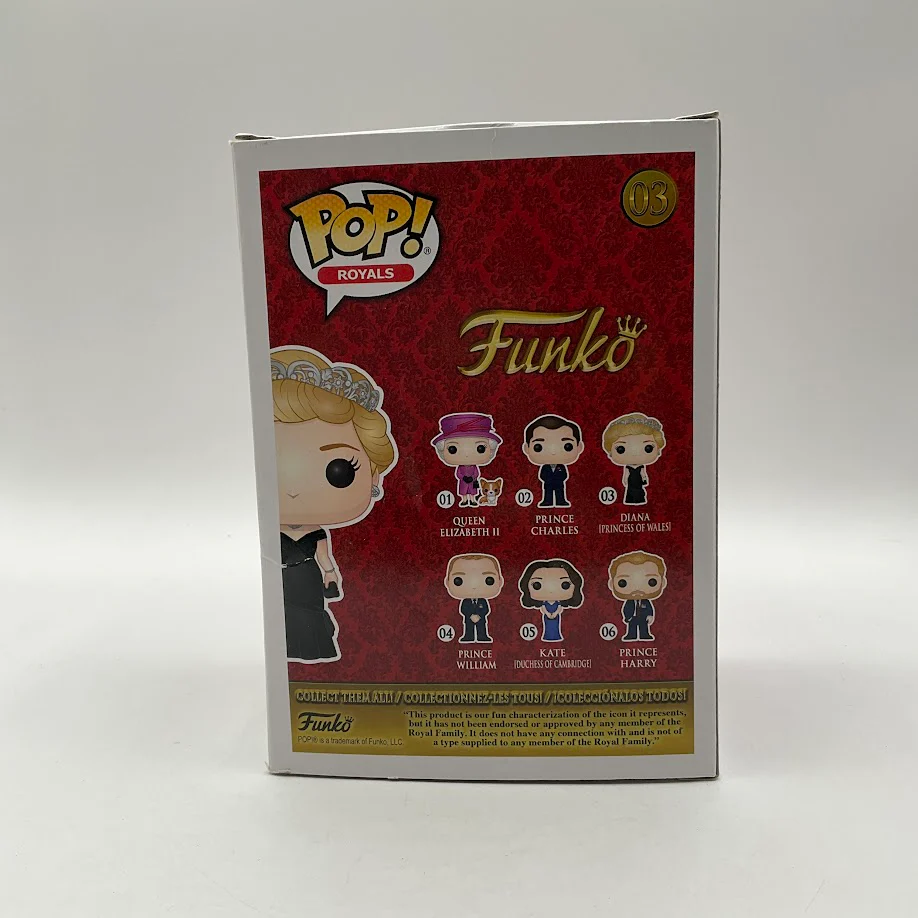 Diana (Princess of Wales) Funko Pop! Royals #03 - Image 3