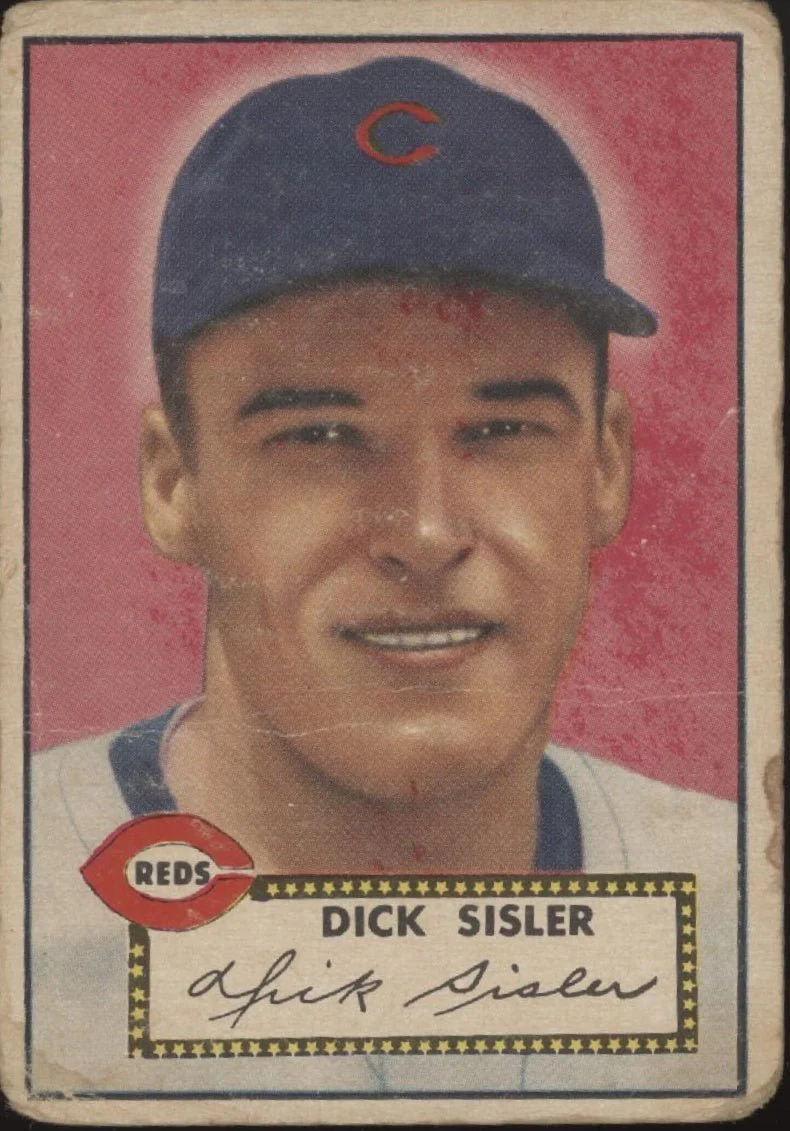 Dick Sisler 1952 Topps #113 Cincinnati Reds GD