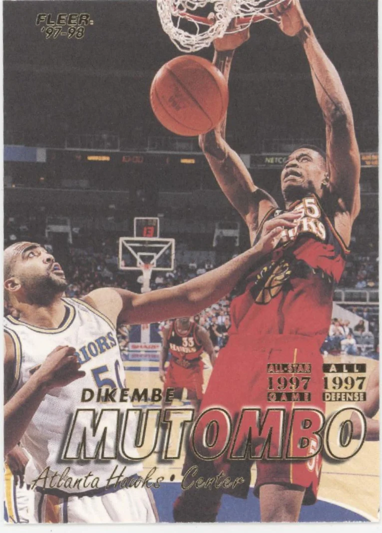 Dikembe Mutombo Basketball Lot of 10 - Image 3
