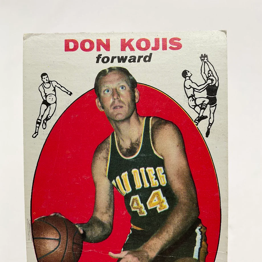Don Kojis 1969-70 Topps RC #64 San Diego Rockets VG - Image 3