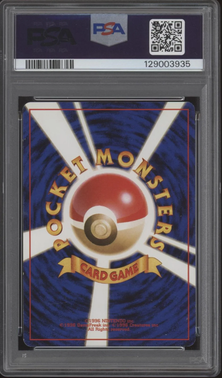 Dragon Dragonite Pokemon Team Rocket Holo Japanese #149 PSA 8 - Image 2