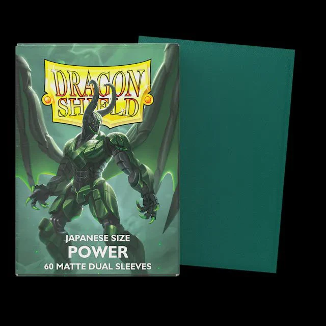 Dragon Shield: 60ct Japanese Sized Dual Matte Power