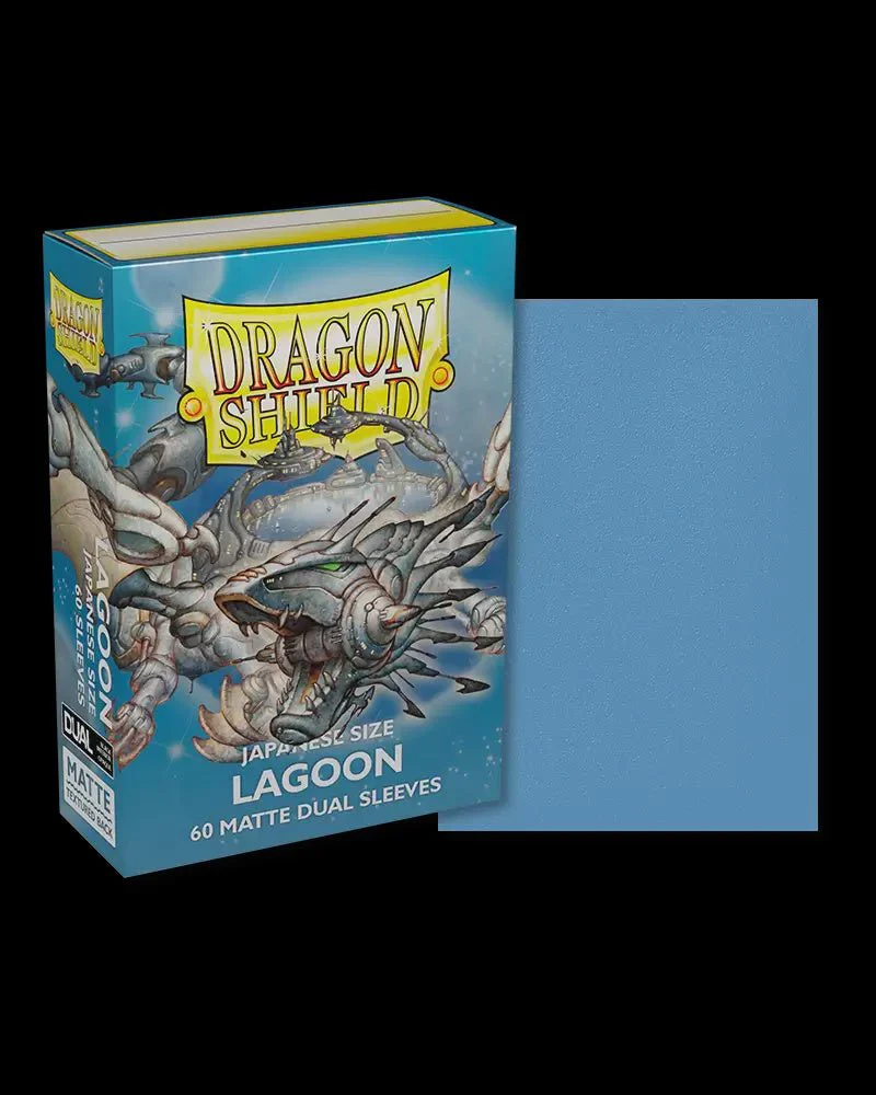 Dragon Shield: 60ct Japanese Sized Dual Matte Lagoon Sleeves