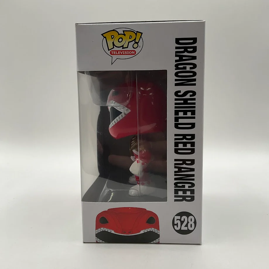 Dragon Shield Red Ranger Funko Pop! Mighty Morphin Power Rangers #528 - Image 2