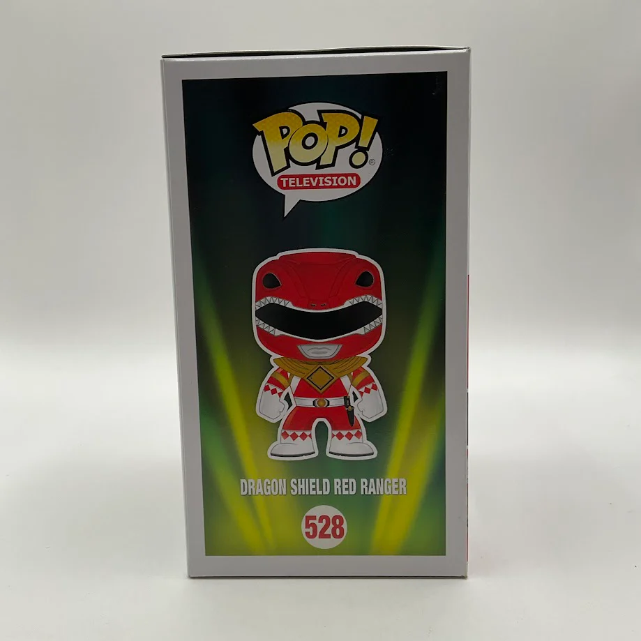 Dragon Shield Red Ranger Funko Pop! Mighty Morphin Power Rangers #528 - Image 4