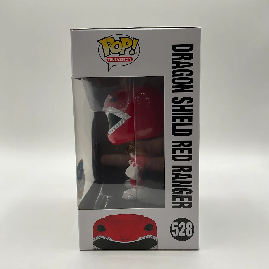 Dragon Shield Red Ranger Funko Pop! Mighty Morphin Power Rangers #528 FYE - Image 2
