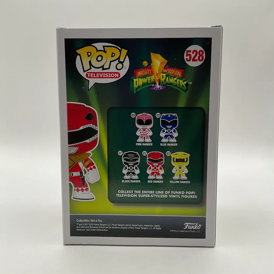 Dragon Shield Red Ranger Funko Pop! Mighty Morphin Power Rangers #528 FYE - Image 3