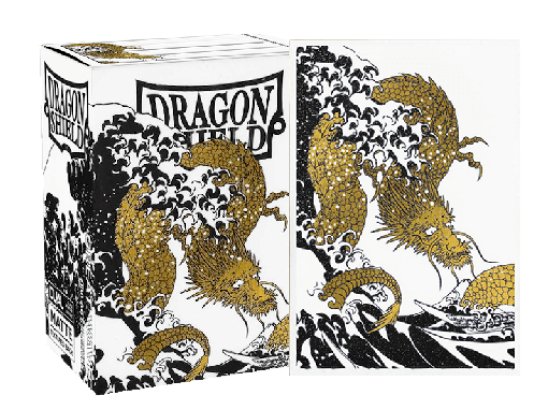 Dragon Shield: 100ct Standard Size "Great Wave" Exclusive Sleeves