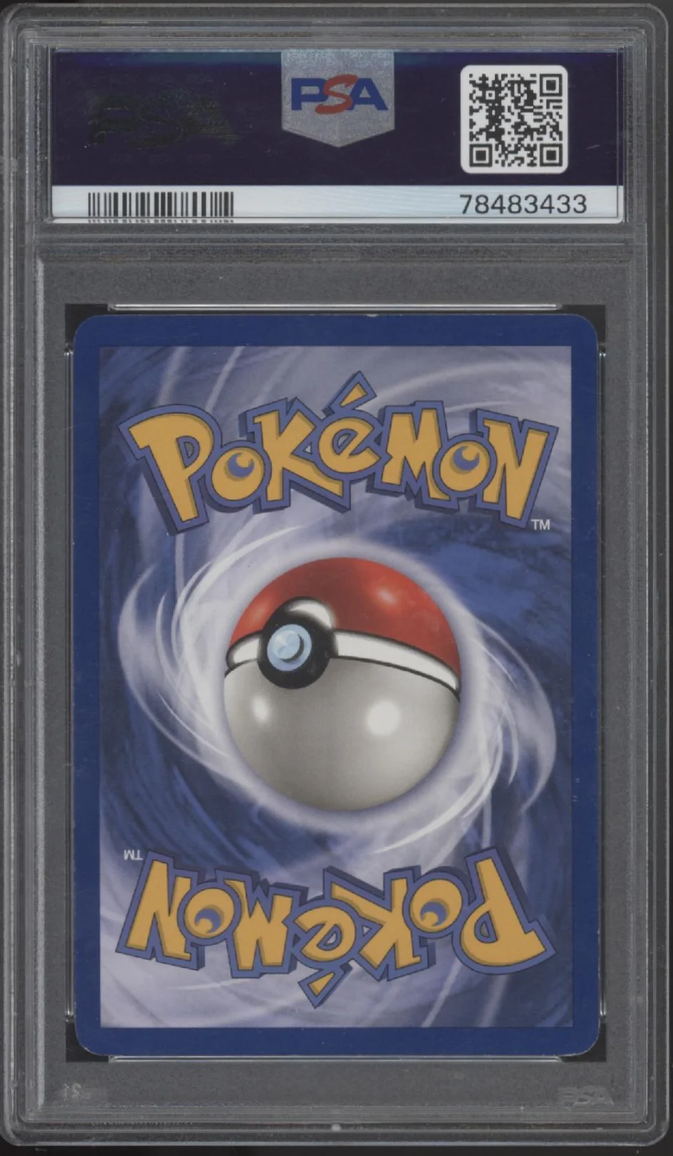 Dragonite Pokemon Fossil Holo #4 PSA 7 - Image 2