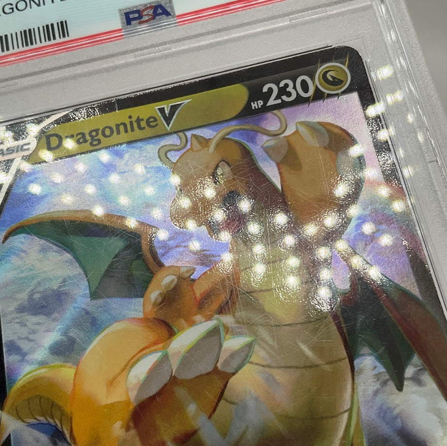Dragonite V Pokemon Pokemon GO #049 PSA 3 - Image 3