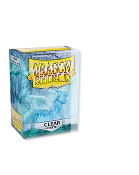 Dragon Shield: 100ct Standard Size Matte Clear Sleeves