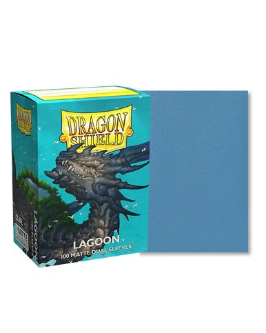 Dragon Shield: 100ct Standard Size Dual Matte Lagoon Sleeves