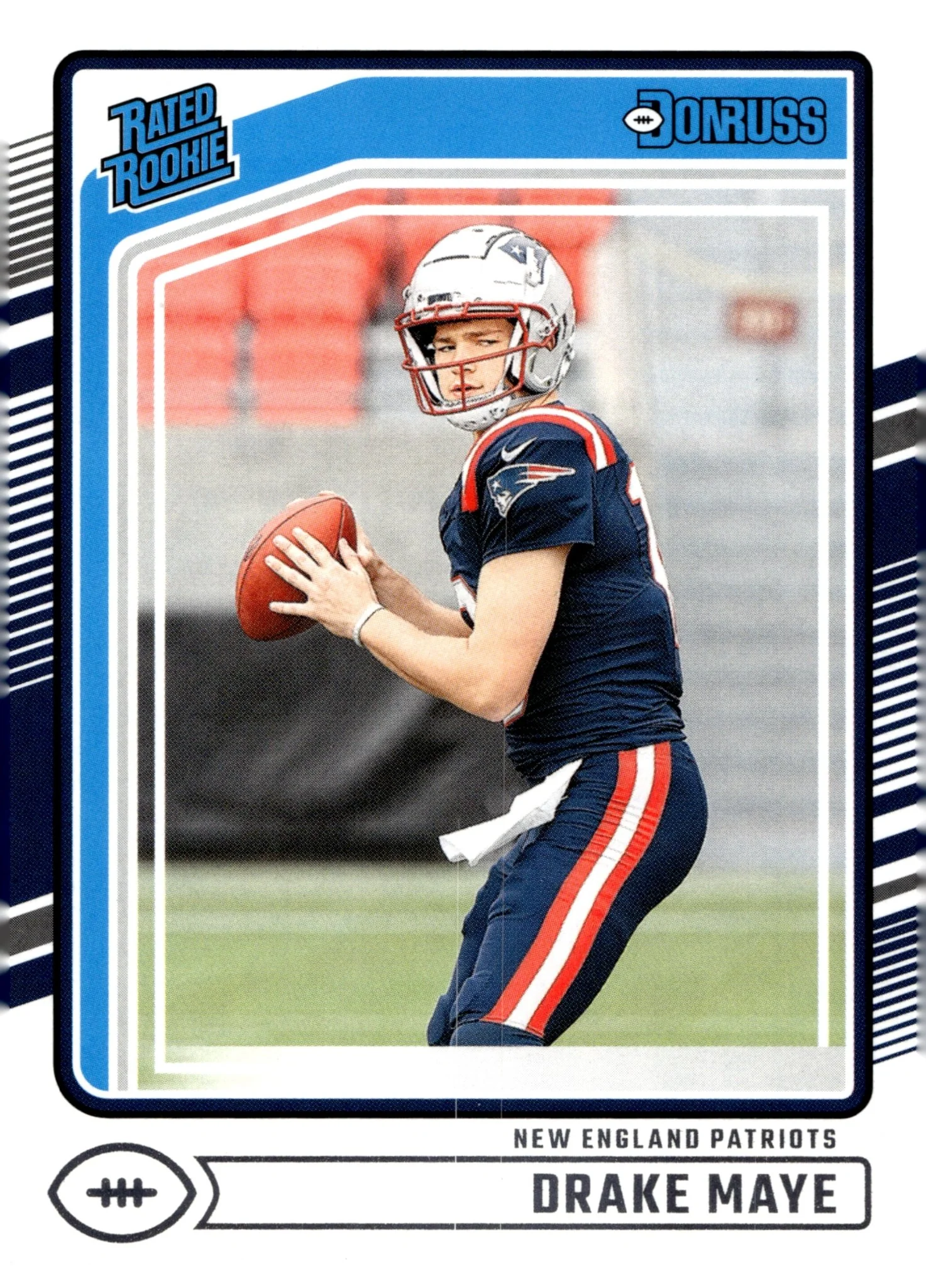 Drake Maye 2024 Panini Donruss Rated Rookie RC #379 #1