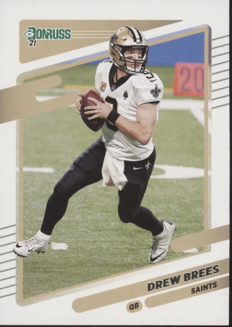 Drew Brees Football Lot of 10 - Image 2