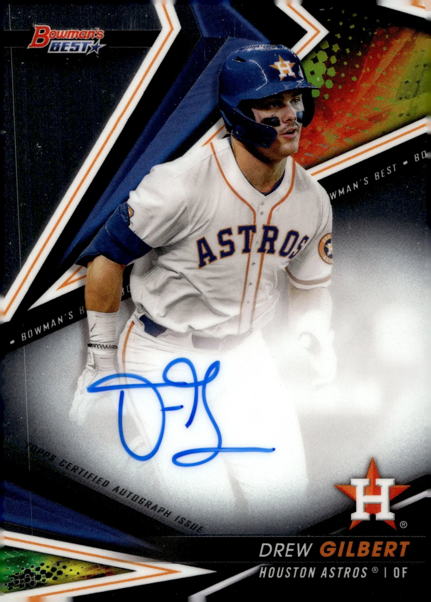 Drew Gilbert 2022 Bowman's Best Auto #B22-DGI