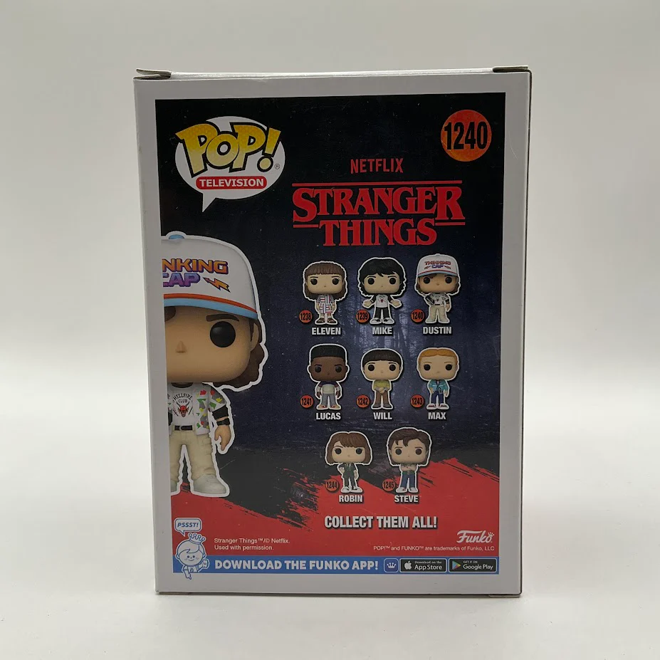 Dustin Funko Pop! Stranger Things #1240 - Image 3
