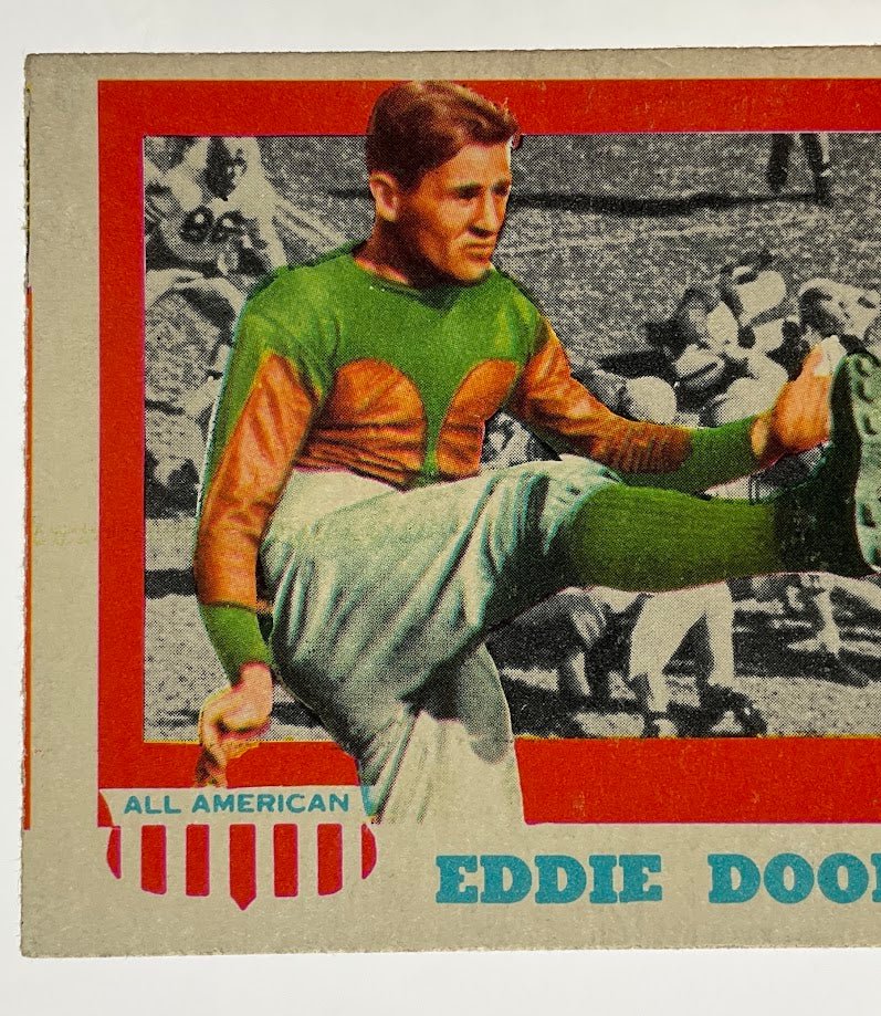 Eddie Dooley 1955 Topps All American RC #54 VG - Image 4