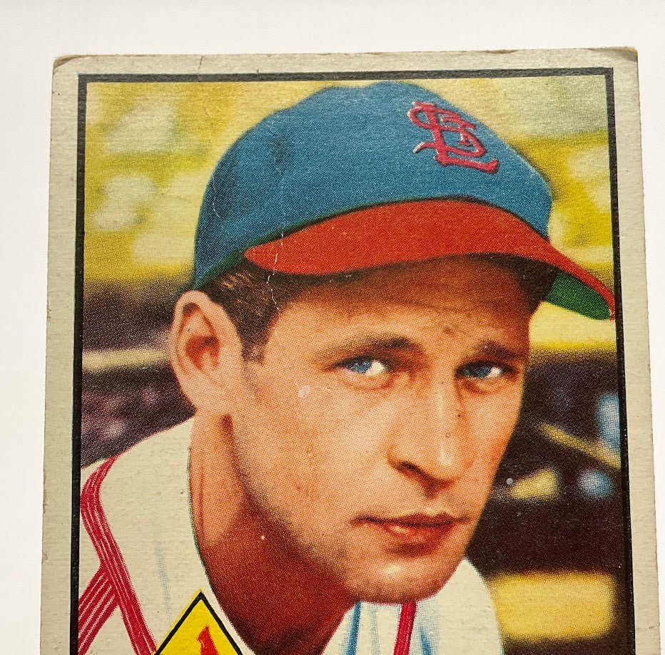 Eddie Kazak 1952 Topps #165 St Louis Cardinals VG - Image 3