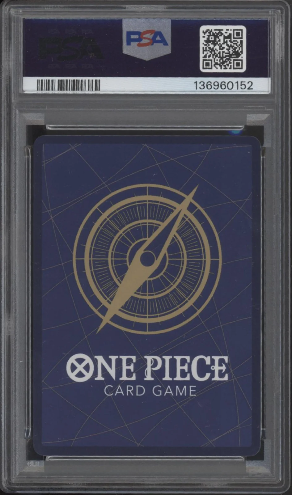 Edward Newgate One Piece Card Game Kingdoms of Intrigue Special Alt Art PSA 9 - Image 2
