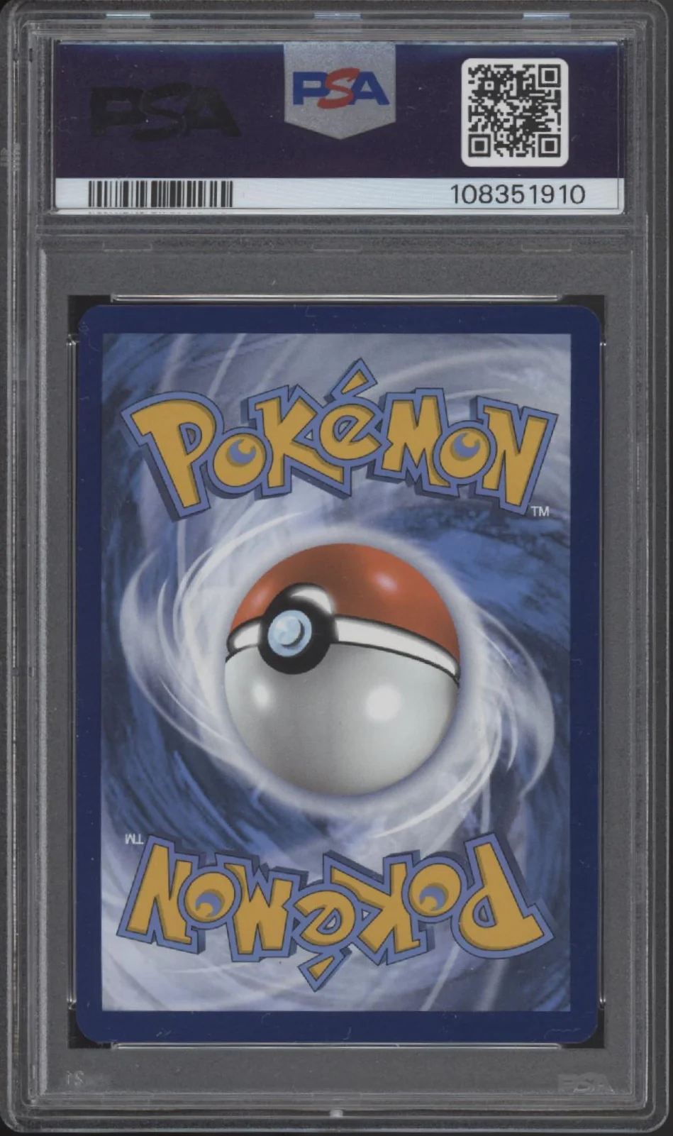 Eevee Pokemon Prismatic Evolution Master Ball Reverse Holo #074 PSA 10 - Image 2