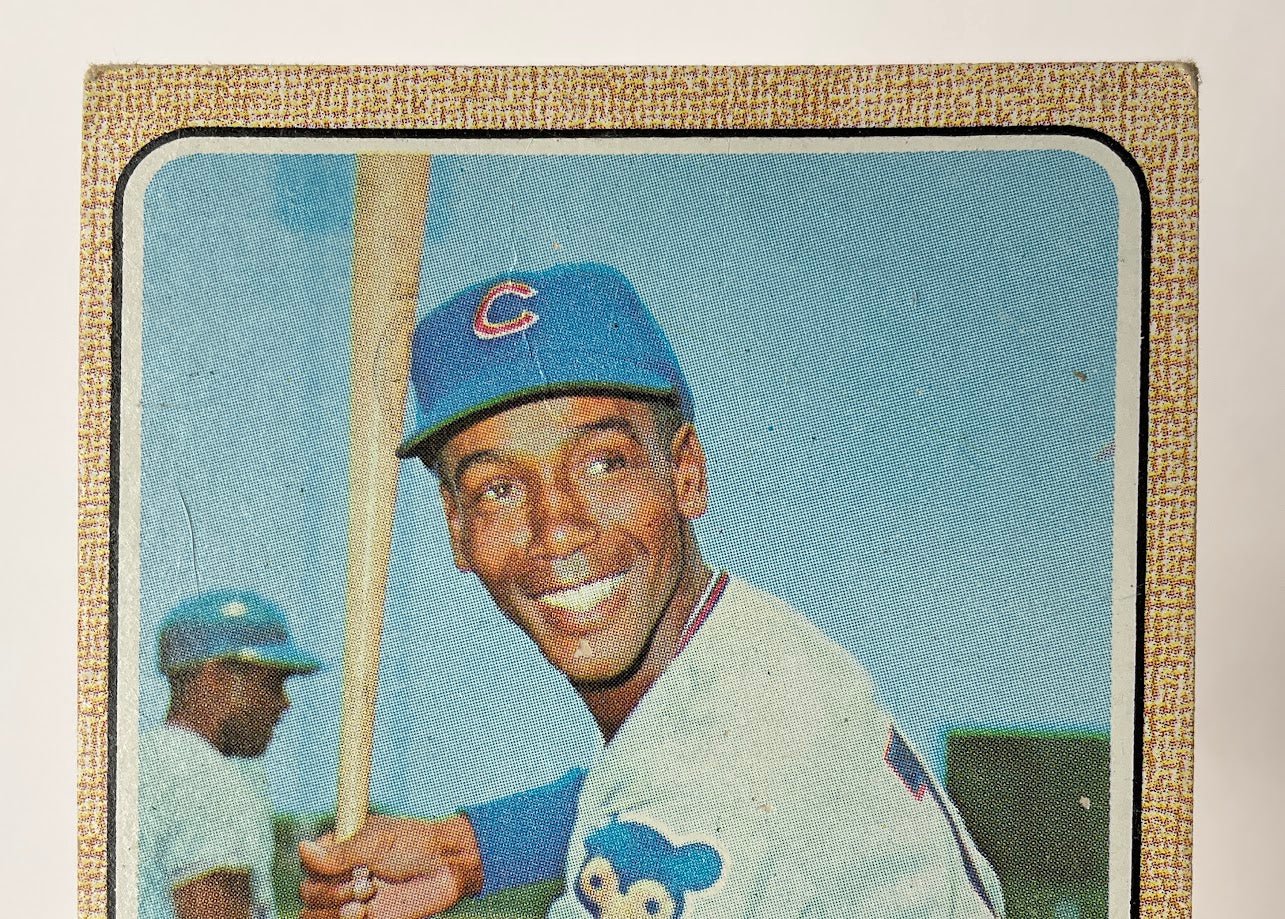 Ernie Banks 1968 Topps #355 Chicago Cubs VG - Image 3