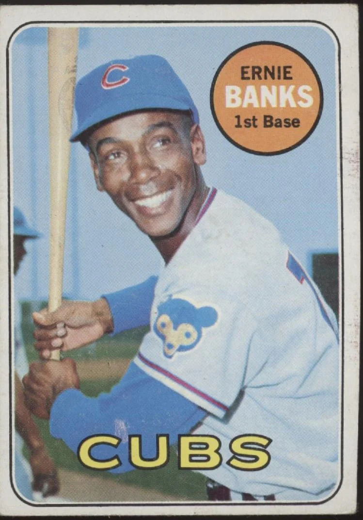 Ernie Banks 1969 Topps #20 Chicago Cubs VG #1