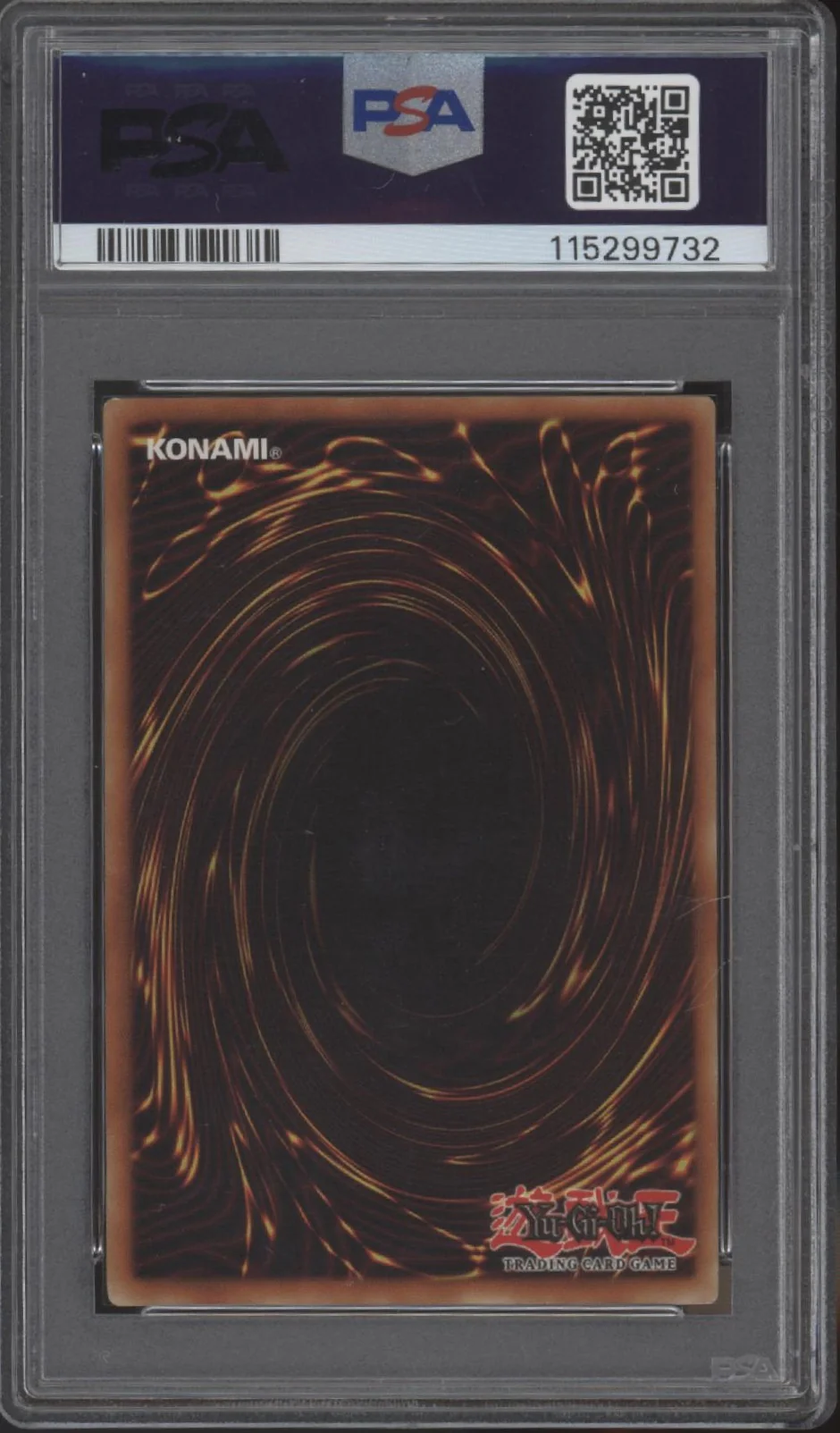 Exodia the Forbidden One Yu-Gi-Oh! LOB 1st Edition Wavy #124 PSA 8 - Image 2