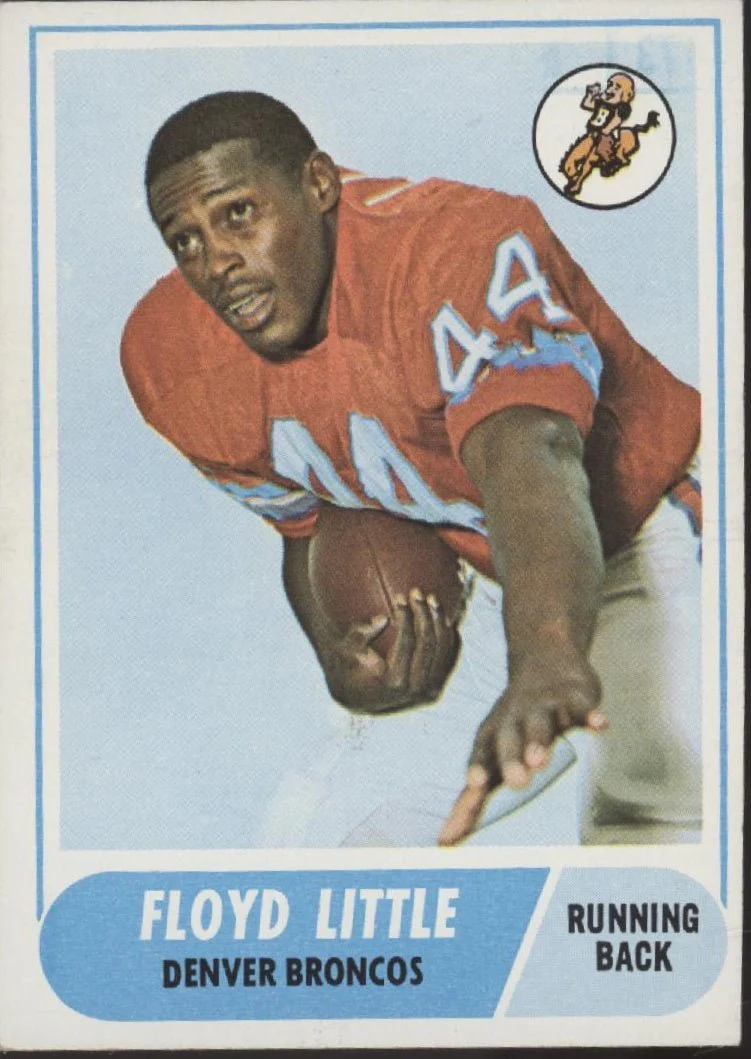 Floyd Little 1968 Topps RC #173 Denver Broncos VG-EX