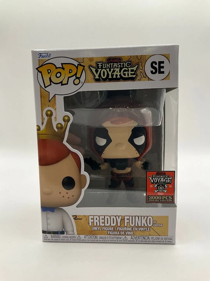 Freddy Funko as Zartan Funko Pop! Funtastic Voyage SE 3000 PCS