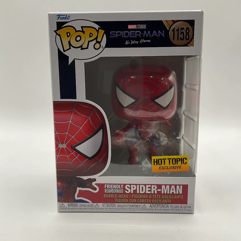 Friendly Neighborhood Spider-Man Funko Pop! Spider-Man No Way Home Hot Topic