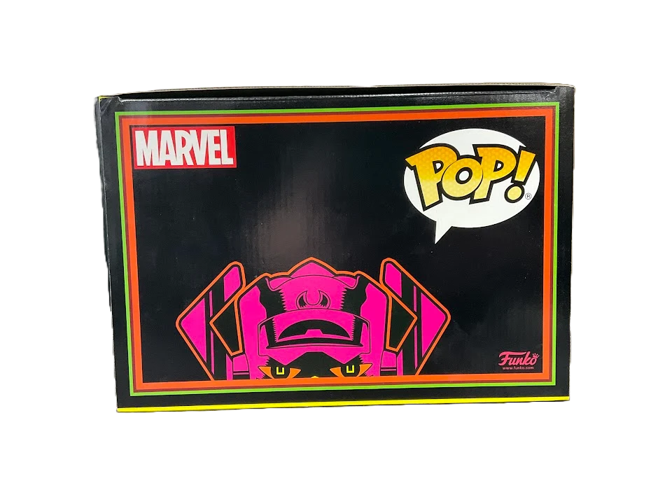 Galactus with Silver Surfer (Blacklight) Funko Pop! Fantastic Four #809 PX Previews - Image 6