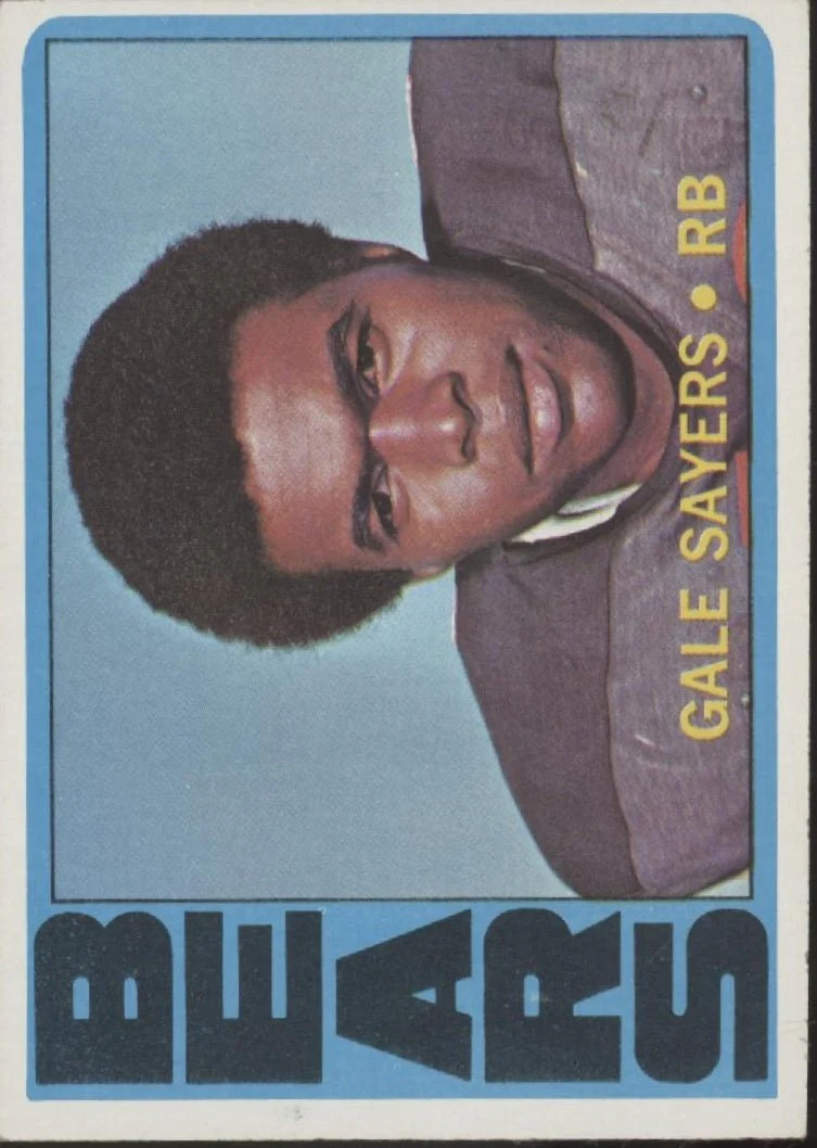 Gale Sayers 1972 Topps #110 Chicago Bears EX #1