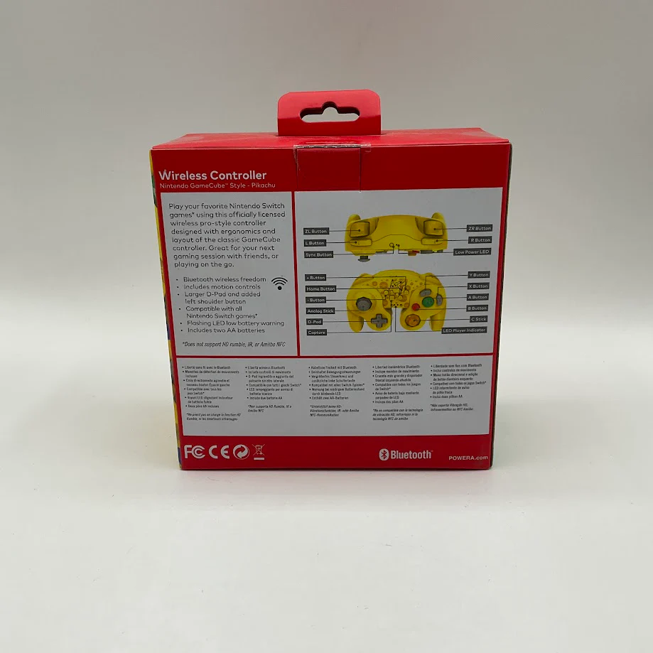 GameCube Style Wireless Controller [Pikachu] Nintendo Switch *See Description* - Image 2