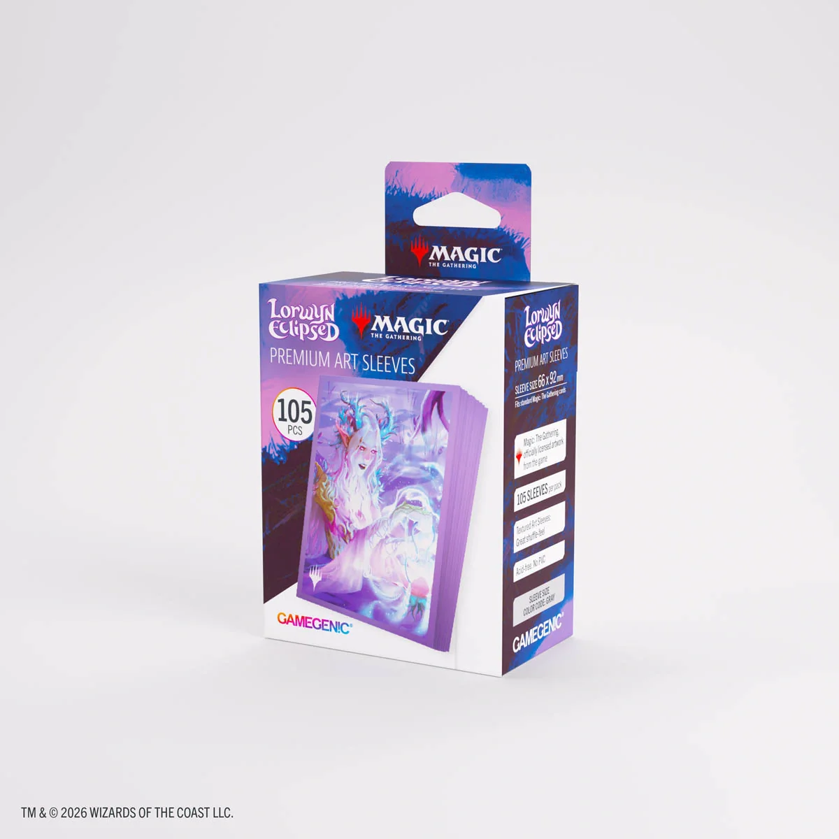 Gamegenic: Magic the Gathering Lorwyn Eclipsed Premium Sleeves (Twilight Diviner) - Image 3
