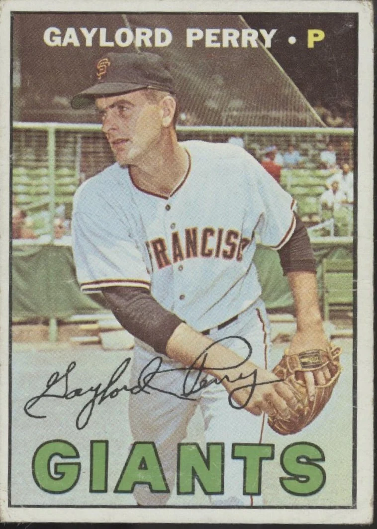 Gaylord Perry 1967 Topps #320 San Francisco Giants GD