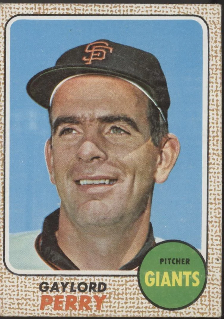 Gaylord Perry 1968 Topps #85 San Francisco Giants VG #2