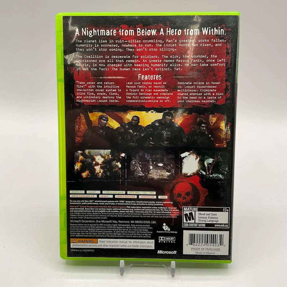 Gears of War Xbox 360 Used #2 - Image 2