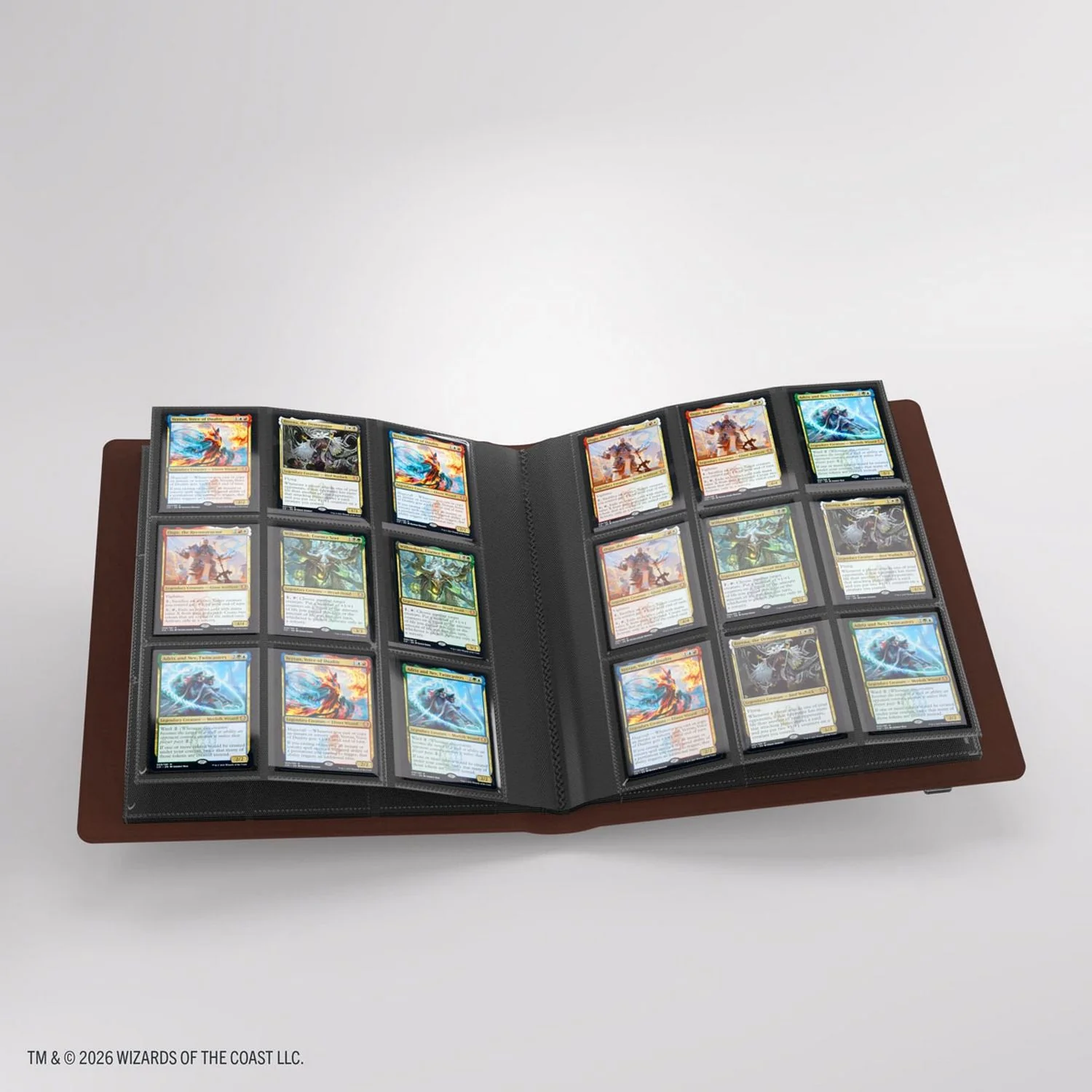 Gamegenic: Magic the Gathering Secrets of Strixhaven Cards Almanac Premium Slipcase Album 18-Pocket (Silverquill) - Image 8